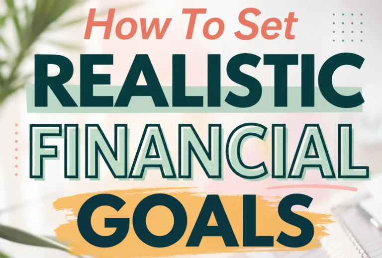 How to Set Financial Goals You’ll Actually Achieve